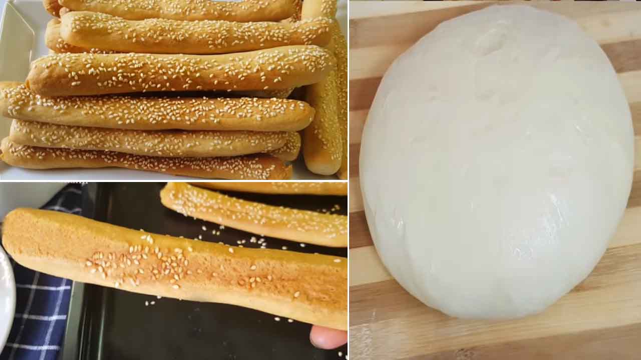 جماله ما يتوصفش.. البقسماط المقرمش اللذيذ بالسمسم.. اعمليه احلي من الافران.. من غير تعب ولا مجهود