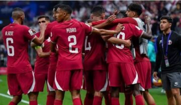 منتخب قطر يهزم لبنان في مباراة افتتاح كأس آسيا بثلاثية نظيفة