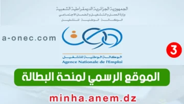 سجل الآن.. موقع التسجيل في منحة البطالة minha anem dz وشروط التسجيل