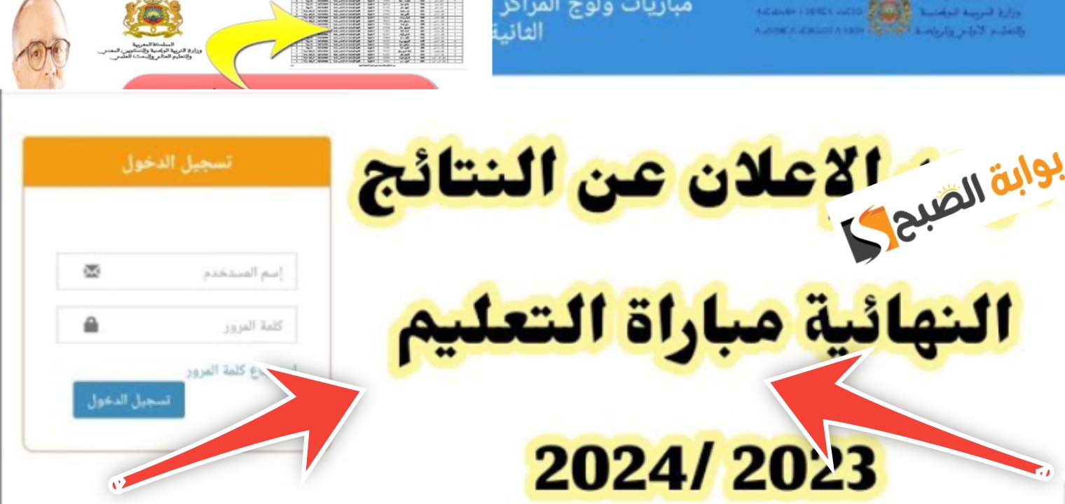 نتائج مباريات التعليم الشفوي tawdif.men.gov.ma خطوات الاستعلام 2024 5 نتائج مباريات التعليم الشفوي tawdif.men.gov.ma خطوات الاستعلام 2024