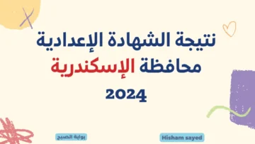 تم الاعتماد.. لينك نتيجة الشهادة الإعدادية محافظة الإسكندرية 2024 مديرية التربية والتعليم alex-edu.com موقع الوزارة