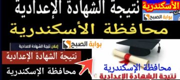 بنسبة 86.2% رابط نتيجة الصف الثالث الإعدادي الإسكندرية 2024 الفصل الثاني والخطوات