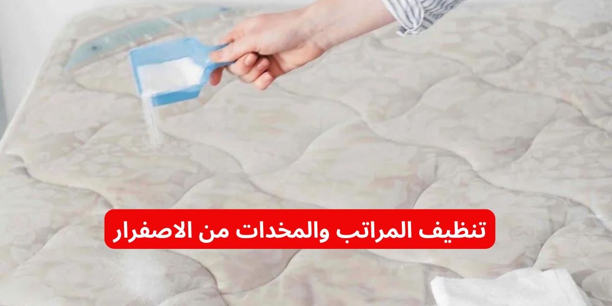 وصفة سحرية!!.. خلطة جهنمية لتنظيف المراتب والمخدات من الاصفرار في ثواني هترجع جديدة لانج معاكي!! 6 وصفة سحرية!!.. خلطة جهنمية لتنظيف المراتب والمخدات من الاصفرار في ثواني هترجع جديدة لانج معاكي!!