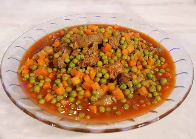 فوائد وجبة البسلة بالجزر وطريقة عملها كوجبة رئيسية للغداء