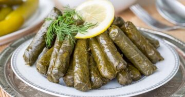 لزوم الشتاء محشي ورق العنب بالطريقة المصرية بخلطة الأرز الرهيبة وبطعم لا يقاوم