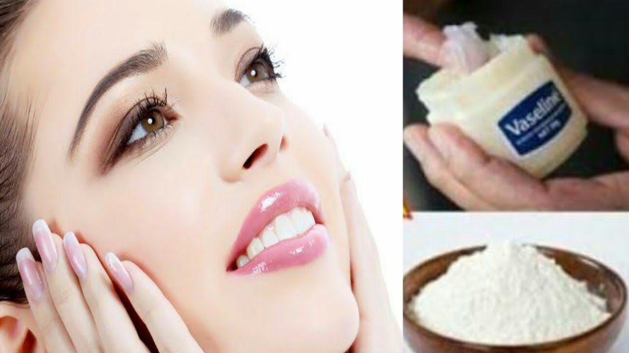 خلطة النشا والفازلين الرهيبة لتبييض وتفتيح الوجه وإزالة البقع الغامقة والاسمرار 5 خلطة النشا والفازلين الرهيبة لتبييض وتفتيح الوجه وإزالة البقع الغامقة والاسمرار