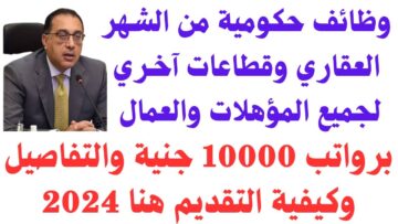 إعلان فتح التقديم علي وظائف حكومية 2024 لجميع المؤهلات