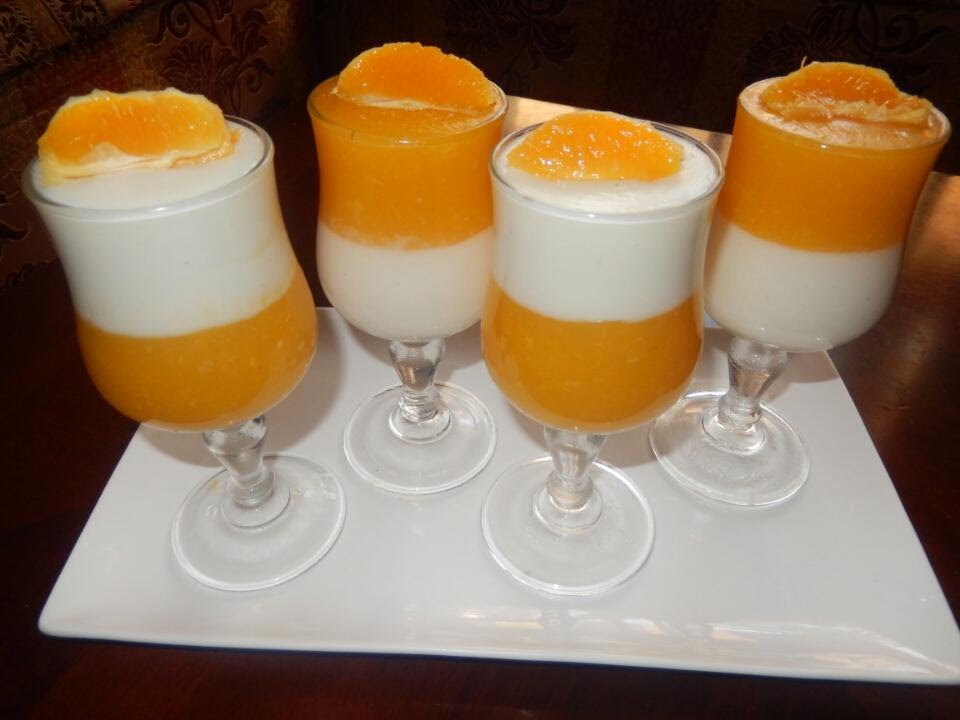 جربيها قبل رمضان..طريقة عمل مهلبية البرتقال بالحليب حلوي لذيذة تنفع بعد الإفطار وعلى السحور 