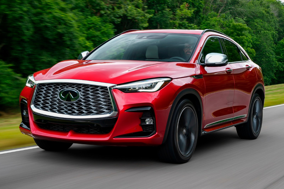 أقوى سيارة كروس أوفر!!..سيارة انفنتي QX55 2024 بمواصفات عالمية ومحرك ممتاز 4 أقوى سيارة كروس أوفر!!..سيارة انفنتي QX55 2024 بمواصفات عالمية ومحرك ممتاز