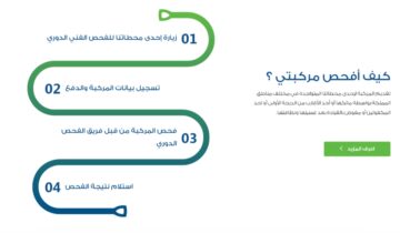 كيفية حجز موعد الفحص الدوري للسيارات في السعودية 1445