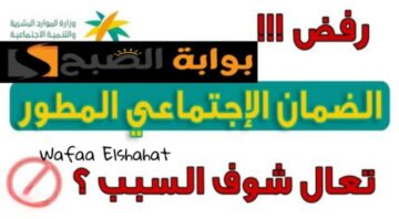 اعرف أسباب رفض التسجيل في دعم الضمان الاجتماعي المطور 1445.. وكيفية الاستفسار عن السبب