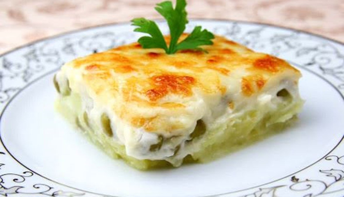طريقة عمل البطاطا بالبشاميل في المنزل مثل المطاعم بالظبط 2 طريقة عمل البطاطا بالبشاميل في المنزل مثل المطاعم بالظبط