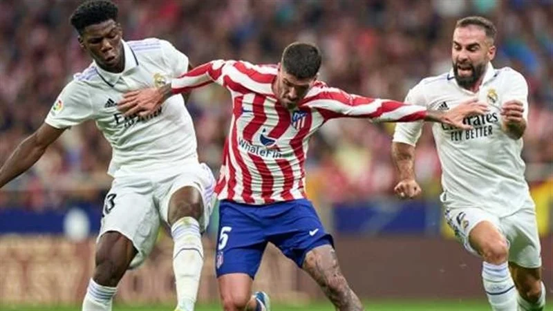 موعد مباراة ريال مدريد واتلتيكو مدريد في الدوري الاسباني ومعلق والقنوات الناقله لها