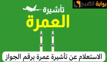 “مش هتحتاج تنزل”.. خطوات الاستعلام عن تأشيرة عمرة برقم الجواز 1445 في المملكة العربية السعودية.. استعلم مجانا