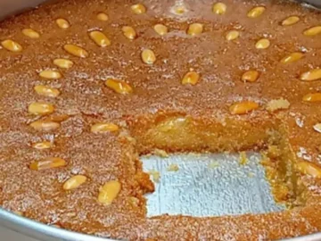 بأسرار الحلواني.. طريقة عمل  البسبوسة المرملة بالسميد في البيت بطعم وشكل رائع لا يمكن أن يقاوم