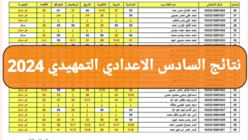 “نتيجتك هُنــا epedu.gov.iq” نتائج السادس الاعدادي التمهيدي 2024 في عموم العراق وزارة التربية ونتائجنا