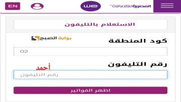 “إعرف الان”.. الاستعلام عن فاتورة التليفون الارضي 2024 billing.te.eg ومعرفة قيمة سداد المصرية للاتصالات
