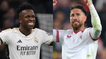 MP Vinicius Junior Real Madrid vs Sergio Ramos Sevilla