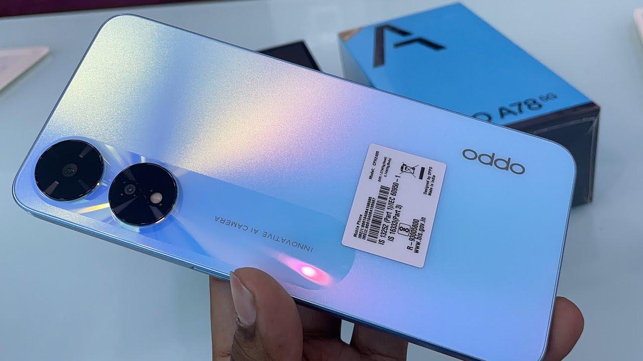 تصميم أنيق وسعر مميز Oppo A78 5G وحش جديد من أوبو في الفئة المتوسطة