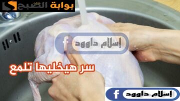 سر قالي عليه الفرارجي.. الطريقة المثالية لتنظيف البط والفراخ في البيت