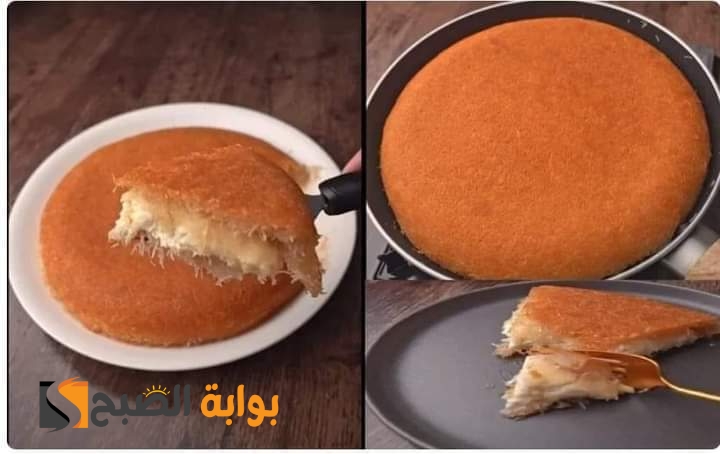 كنافة الطاسة بدون فرن سهلة وسريعة بحشوة القشطة الاقتصادية 7 كنافة الطاسة بدون فرن سهلة وسريعة بحشوة القشطة الاقتصادية