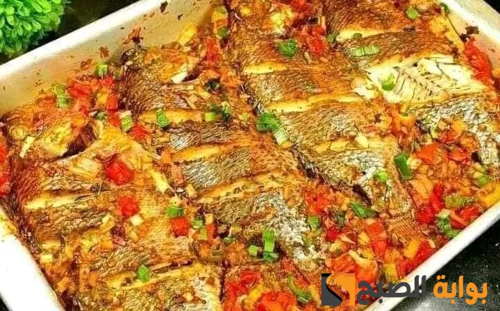 صينية سمك بلطي بالبطاطس في 5 دقائق هتحضريها 5 صينية سمك بلطي بالبطاطس في 5 دقائق هتحضريها
