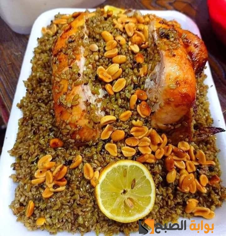 طريقة عمل الفراخ بالفريك على طريقة المطاعم لسفرة رمضان 6 طريقة عمل الفراخ بالفريك على طريقة المطاعم لسفرة رمضان