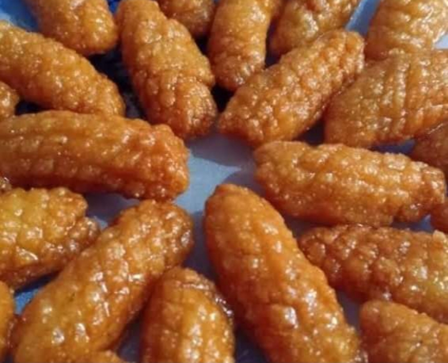 بكوب سميد وكوب دقيق أعملي حلوى صوابع زينب الذهبية حاجة حلوة خفيفة وإقتصادية 4 بكوب سميد وكوب دقيق أعملي حلوى صوابع زينب الذهبية حاجة حلوة خفيفة وإقتصادية