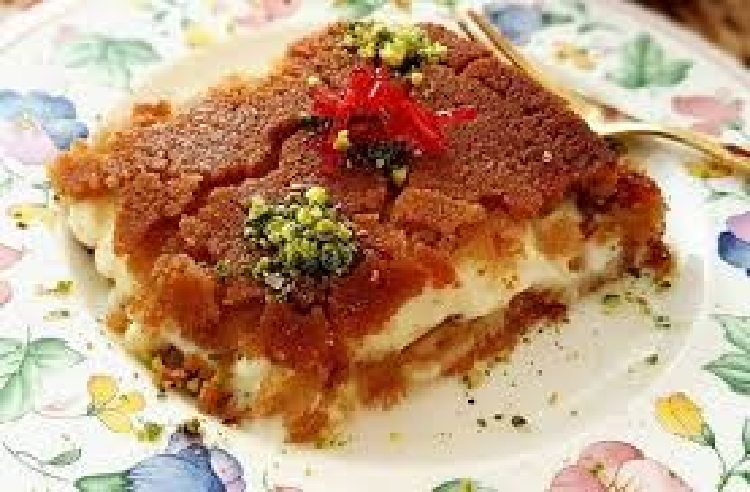 كنافة السميد على طريقة الحلواني بالوصفة السوري 5 كنافة السميد على طريقة الحلواني بالوصفة السوري