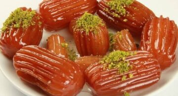 أسرار نجاح حلويات شرقية بلح الشام المقرمش الذهبي حلى لا يقاوم