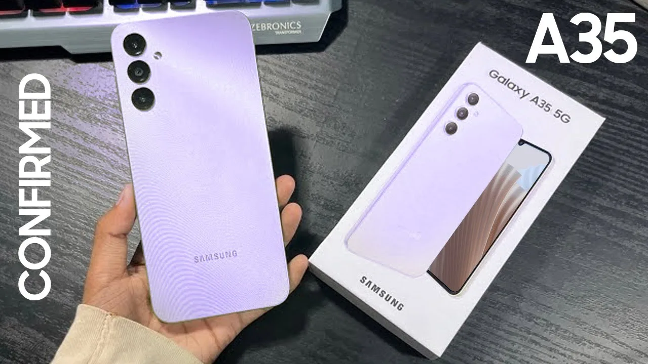 هاتف Samsung Galaxy A35 يصل مصر بضمان محلي.. تعرف علي مواصفات الهاتف وسعره