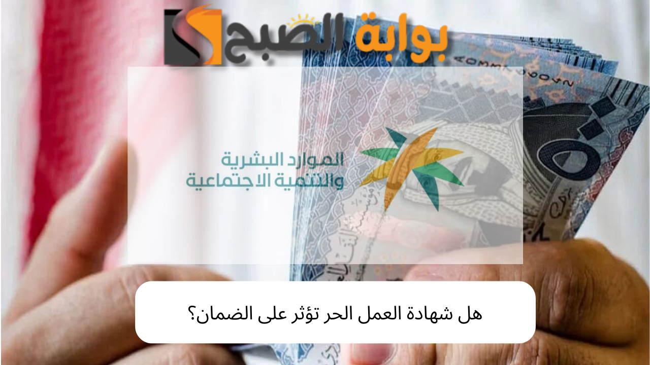 هل شهادة العمل الحر تؤثر على الضمان؟ تعرف على حالات إيقاف معاش الضمان الاجتماعي 5 هل شهادة العمل الحر تؤثر على الضمان؟ تعرف على حالات إيقاف معاش الضمان الاجتماعي