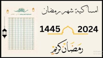 إمساكية رمضان 2024.. حنفطر أمتى اعرف مواعيد آذان المغرب 2024 – 1445 في القاهر كل عام وأنتم بخير