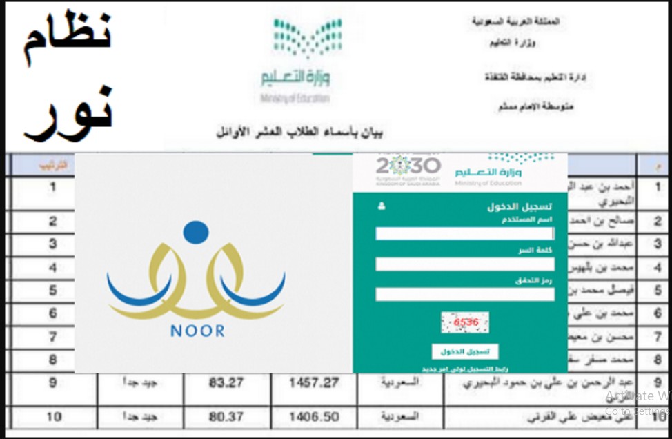 برقم الهوية فقط.. NOOR.MOE نظام نور نتائج الطلاب الفصل الثانى 1445 استخراج نتائج جميع المراحل الابتدائي والمتوسط والثانوي