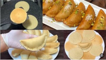 طريقة عمل القطايف الناجحة بأسهل مكونات وبكمية وفيرة