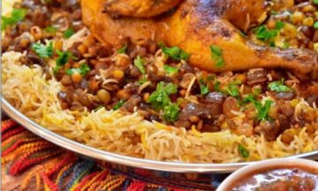 “لإفطار رمضان” طريقة عمل مجبوس الدجاج الكويتي اشهي الاكلات الكويتية على المائدة الرمضانية