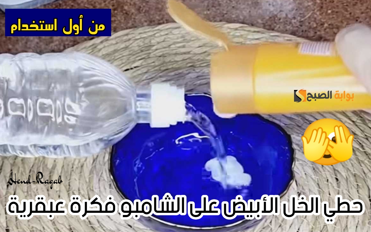 ياريتني عملتها من زمان.. حطي الخل الأبيض على الشامبو فكرة عبقرية في الشتاء هتقضي على أكبر مشاكلك!!