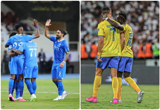 تردد القنوات الناقلة لمباراة الهلال والنصر في كاس موسم الرياض اليوم في هذا الموعد
