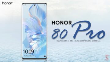 Honor 80 Pro من أفضل هواتف هونر بكاميرا 160 ميجا بيكسل