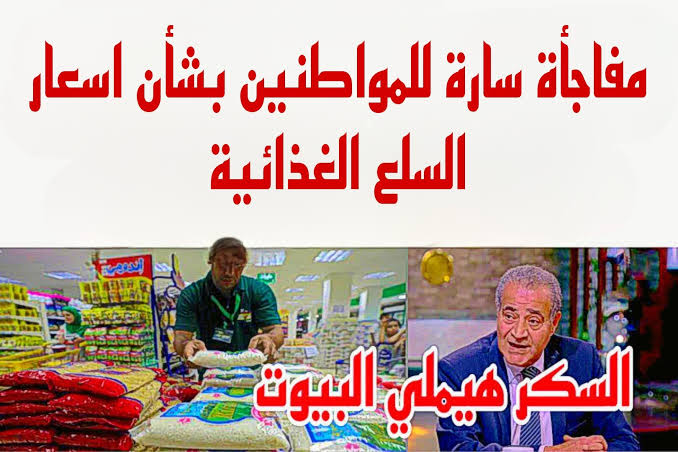 “خبر حلو من حظك”.. الحكومة تزف بشرى سارة للمواطنين بشأن أسعار السلع الغذائية في شهر رمضان الكريم