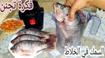 أحلى من المطاعم.. ضعي السمك في الخلاط واحصلي على أشهى أكلة اقتصادية وسريعة ومذاقها خرافي لا يقاوم