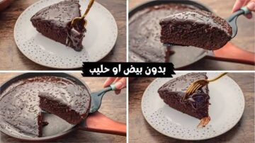 بطعم لا يقاوم…طريقة عمل الكيك بدون بيض بمكونات هشة وخفيفة