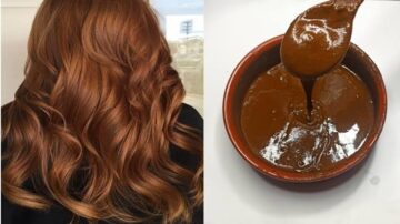 بملعقتين حنة غيري لون شعرك للون البني المميز بطريقة أحترافية وطبيعية وبدون أي أضرار