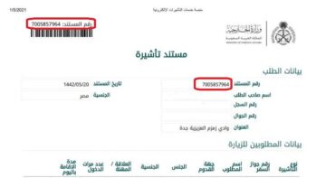 شروط استخراج تأشيرة زيارة عائلية وكيفية تقديم الطلب 1445