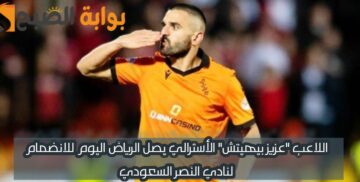 نادي النصر السعودي يعلن وصول لاعبه الجديد الأسترالي “عزيز بيهيتش”