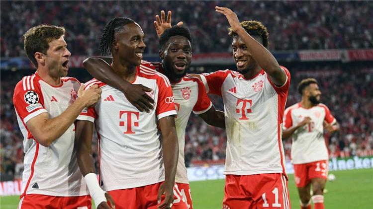 تشكيل بايرن ميونيخ الالماني الرسمي ضد لاتسيو في دوري أبطال أوروبا 5 تشكيل بايرن ميونيخ الالماني الرسمي ضد لاتسيو في دوري أبطال أوروبا