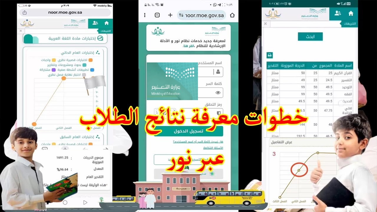 ظهرت الآن.. استعلم عن نتائج اختبارات نهاية الفصل الثاني عبر منصة نور