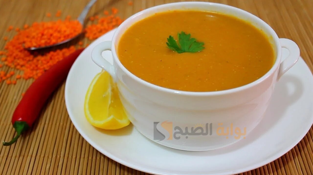 شوربة العدس الأصفر بالتوابل السرية والعيش المحمص في المنزل 5 شوربة العدس الأصفر بالتوابل السرية والعيش المحمص في المنزل