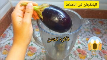 وفري الزيت.. ارمي الباذنجان في الخلاط فكرة خطيرة واغلى من الذهب هتعمليها كل يوم مش هتقلي الباذنجان تاني