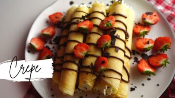 طريقة عمل الكريب الحلو بالعجينة الأصلية بطعم زي المحلات